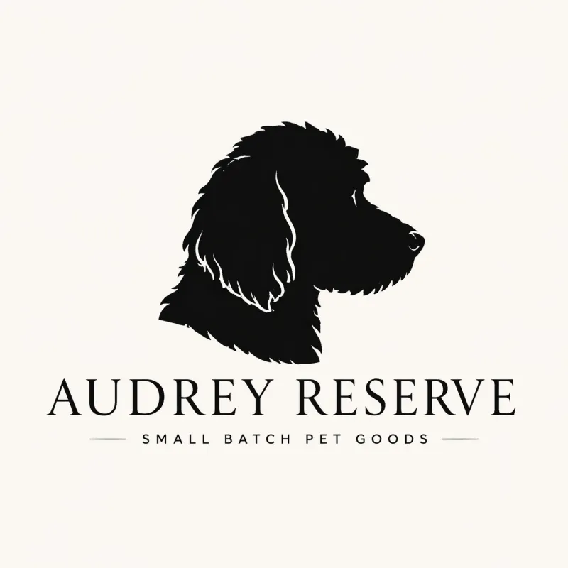 A long-haired golden retriever resting in warm natural light